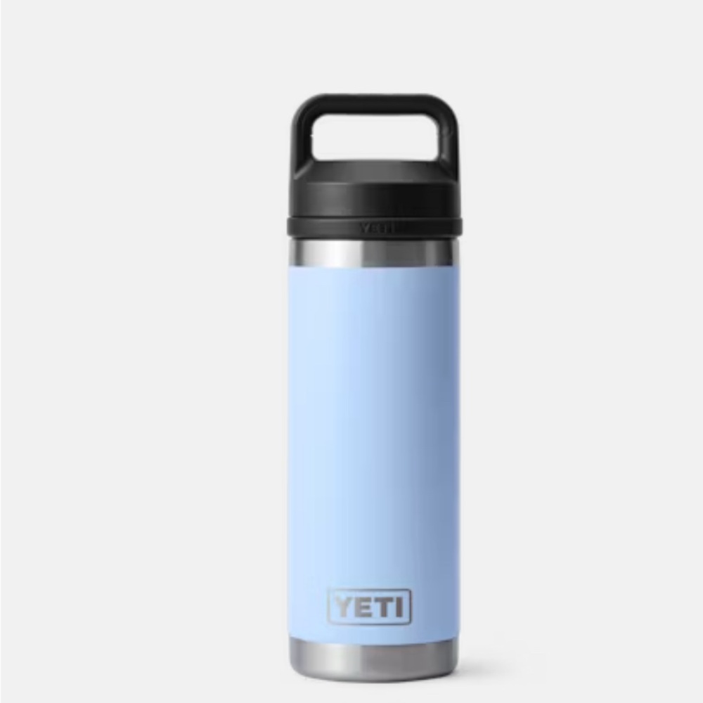YETI Rambler 18 oz Bottle, Leakproof, Vacuum Insulated, Stainless Steel Chug cap